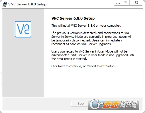 远程登录(RealVNC Free Edition)