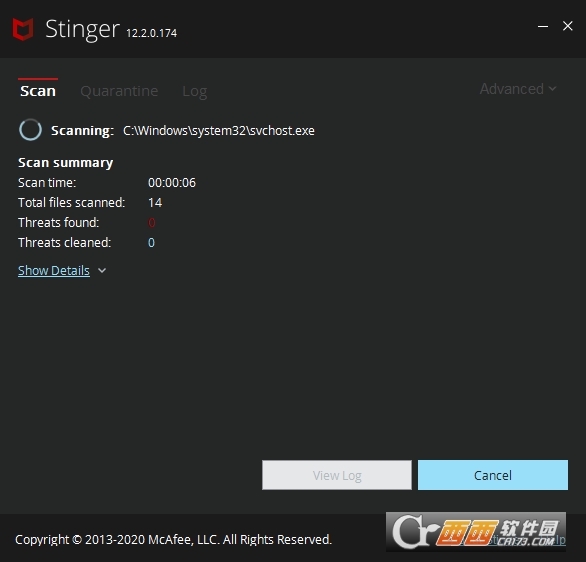 McAfee AVERT Stinger McAfee AVERT Stinger