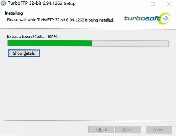 TurboFTP 启动报错 修复