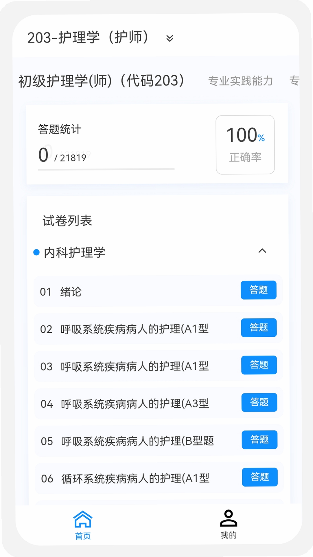 初级护师鸣题库 更新日志