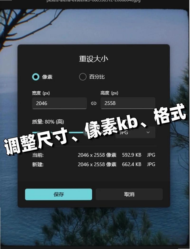 AVS Video Editor 自定义分辨率设置选项