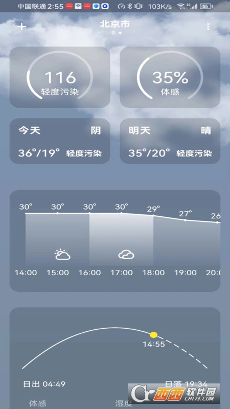 已知天气预报 已知天气预报