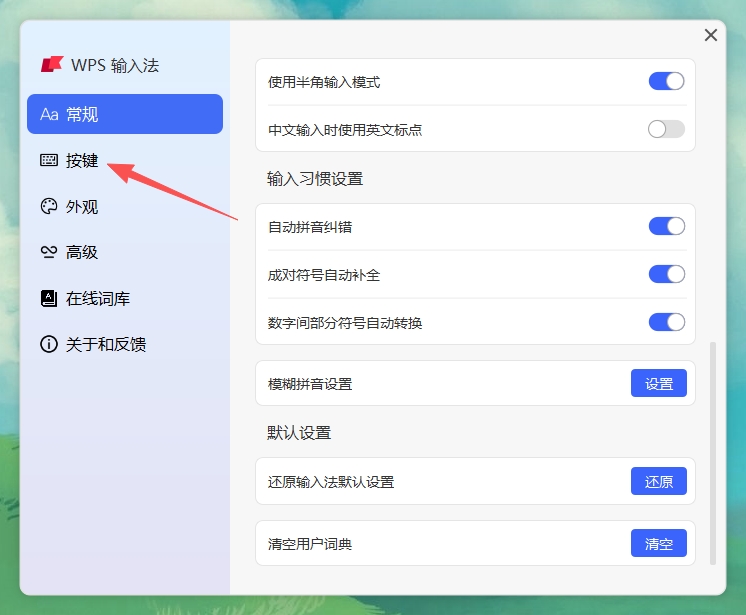 WPS输入法 WPS输入法