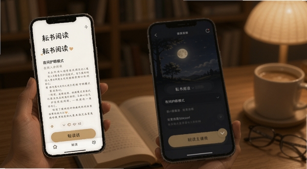 耘书阅读夜间护眼模式阅读界面展示图