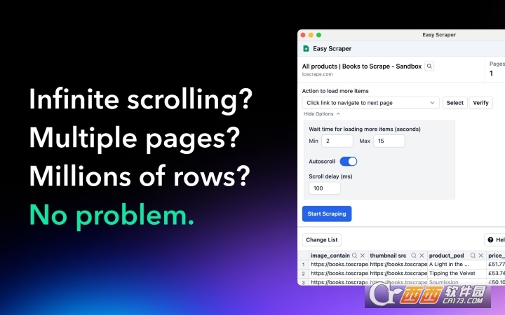 Easy Scraper网页数据抓取插件