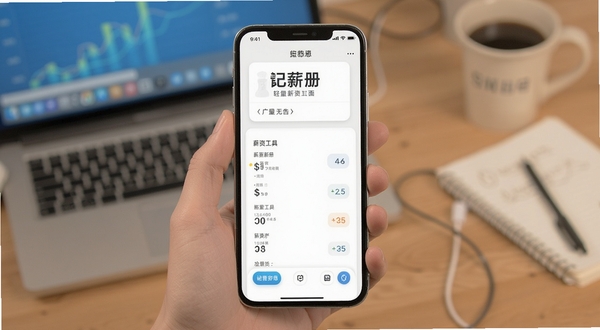 记薪册 轻量无广告 清爽界面 手机应用 简洁设计 流畅运行 薪资工具