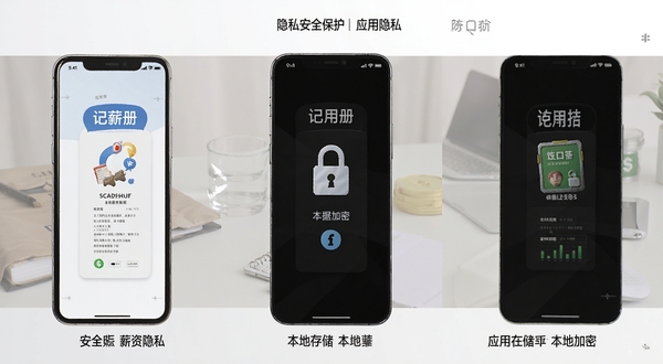 记薪册 隐私安全保护 应用锁界面 本地存储 数据加密 手机安全 薪资隐私