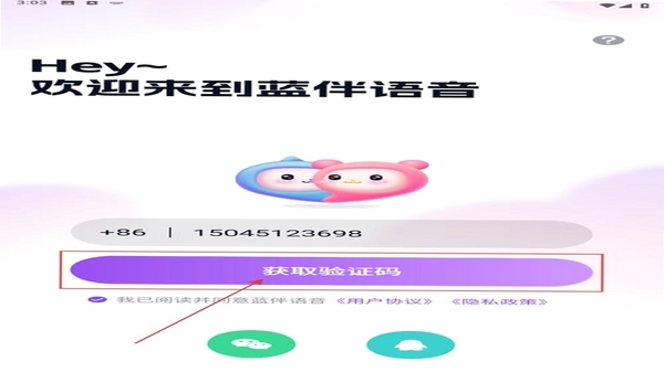蓝伴语音 安全设置 界面