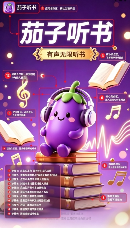 茄子听书app免费版 茄子听书app免费版