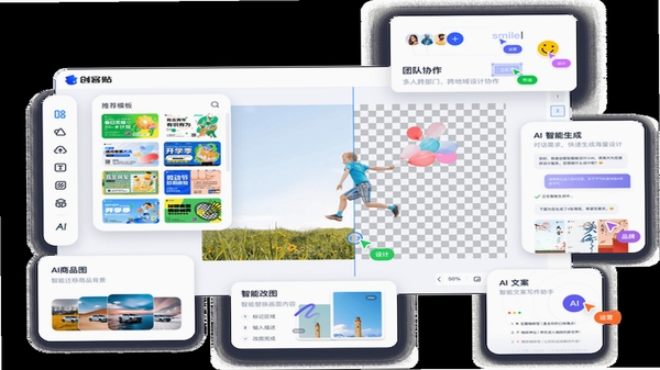 Vitent AI 文案导出与分享操作界面