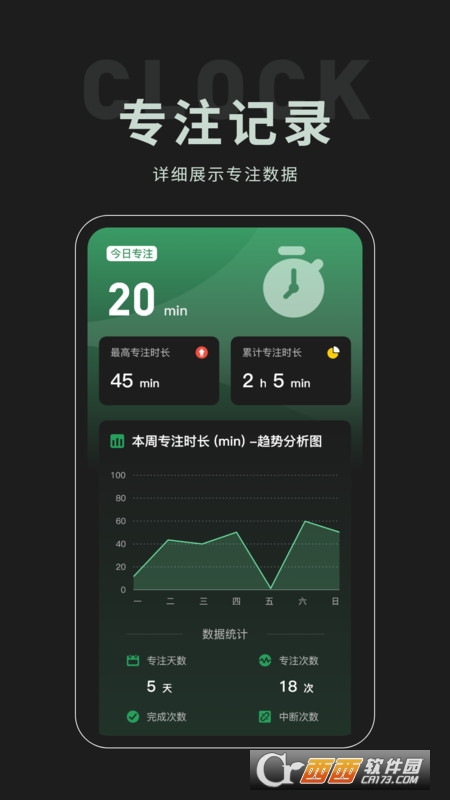 全屏专注时钟 全屏专注时钟