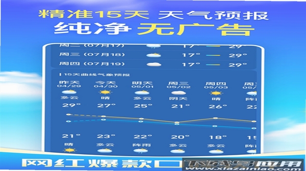 更云天气预报 空气质量界面