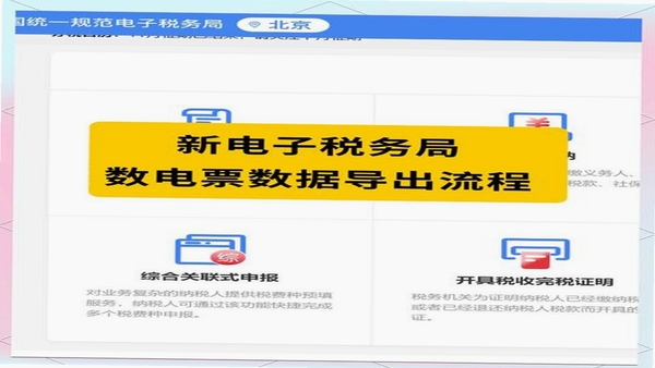 电子发票快捷 导出报表操作