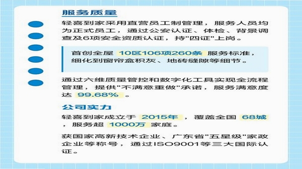轻喜到家版本迭代功能展示图