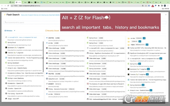 Flash Switcher 闪记插件 Flash Switcher 闪记插件