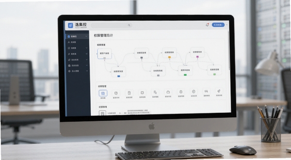 逸集控 权限管理界面展示图