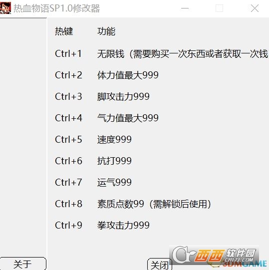 热血物语SP修改器 热血物语SP修改器
