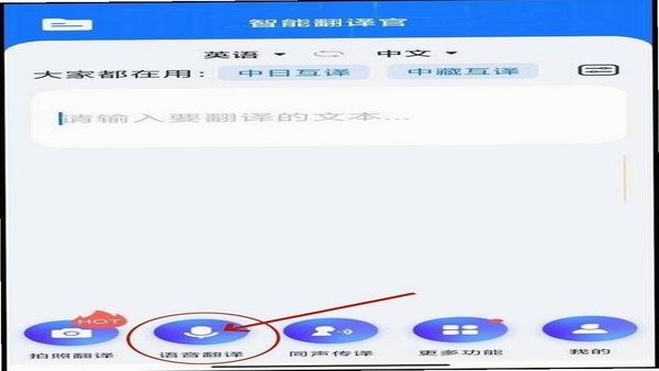 全球语音翻译 离线翻译 手机设置界面