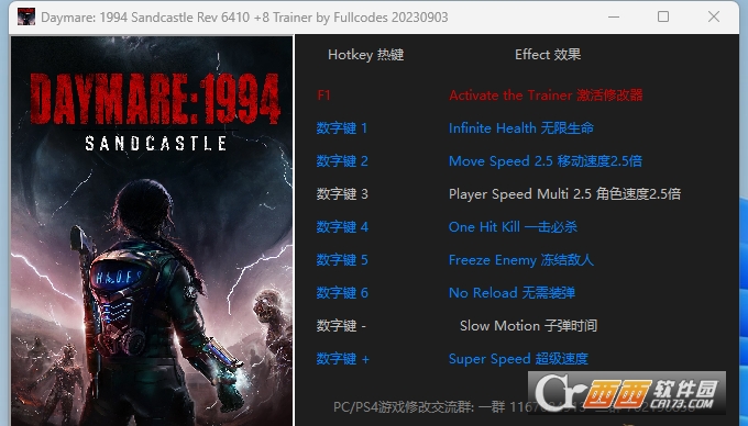 白日梦魇沙堡1994+8修改器