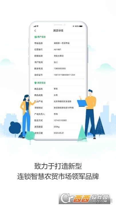 沃沃农贸市场端