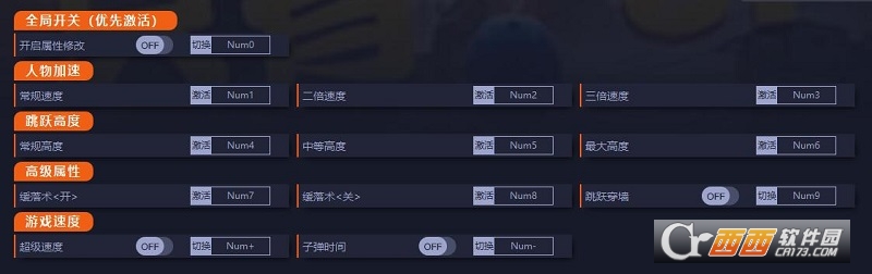 只有向上Only Up十二项修改器 只有向上Only Up十二项修改器