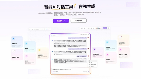 AI智能翻译通用户问答界面相关截图