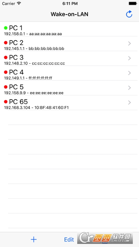 Wake On Lan(IOS版Windows局域网唤醒)
