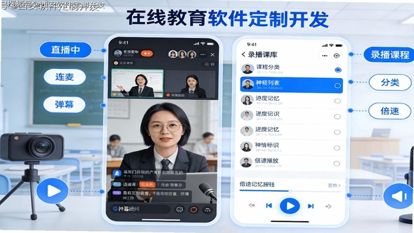 上课软件功能界面