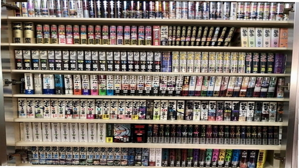 Comic Viewer 书架界面