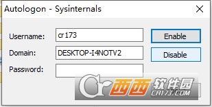Autologon(一键删除Windows系统密码) Autologon(一键删除Windows系统密码)